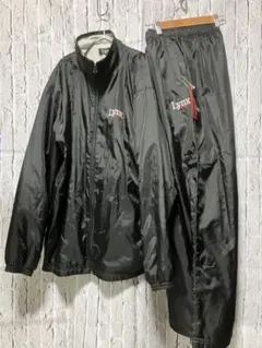 Lynx ブラックジャケットと新品パンツ上下セット　裏起毛　L