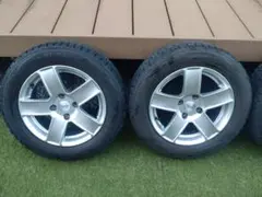 ivururunatsuyuzutel様専用スタッドレスホイールセット1/2口