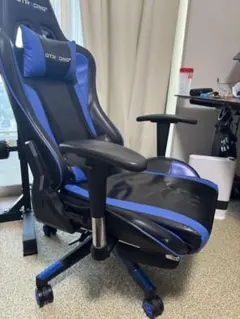 GTRACING ゲーミングチェア 黒/青