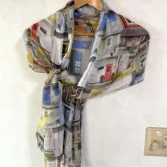 パパスのイタリア製スカーフ（新品、タグ付き）