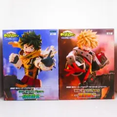 送料無料 僕のヒーローアカデミア 緑谷出久 爆豪勝己 フィギュアセット