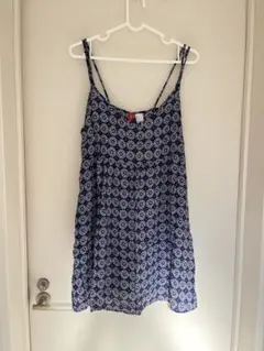 H&M DIVIDED ミニワンピース キャミワンピース ネイビーのサムネイル