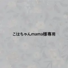 【こはちゃんmama様専用】No.23
