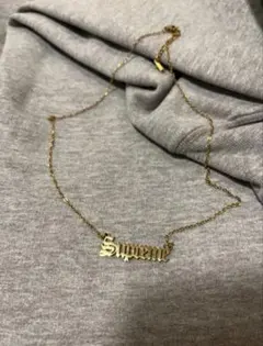 Supreme gold logo ネックレスのサムネイル