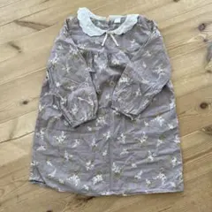 tete a tete花柄ワンピース 七分袖