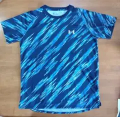 UNDER ARMOUR Tシャツ　ブルー　Мサイズ