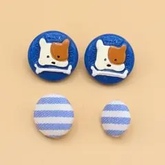 犬モチーフ 刺繍ワッペン付き ネックストラップ - メルカリ