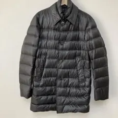 HERNO ヘルノ　ブラック ダウンジャケット コートスタイル