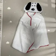 USJ スヌーピー フード付きポンチョ ブランケット