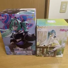 初音ミク フィギュア 2種セット SEGA FuRyu