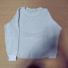 長袖ワッフルT｜UNIQLO｜size:M｜color:03natural