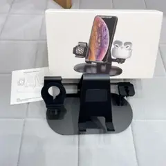 美品✨充電スタンド Apple Watch充電器 3in1 スマホスタンド