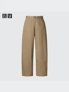 UNIQLO U ユニクロユー ワイドフィットチノ ベージュ 73