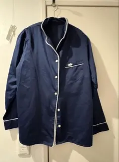 ネイビー パジャマ セット　GU Mサイズ　レディース　サテン