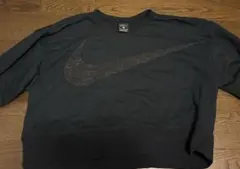 NIKE DRI-FIT スウェット ブラック ラメロゴ Sのサムネイル