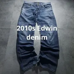 10s EDWIN straight Ivory denim swag w30 - メルカリ
