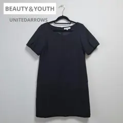 美品 BEAUTY＆YOUTH　UNITED ARROWS　ミニワンピース S