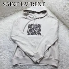 SAINT LAURENT ホワイトベージュ パーカー XSサイズ フランス製のサムネイル