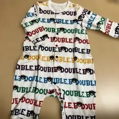DOUBLE.B ロンパース　ミキハウス　ダブルビー　7部丈　【現行品】