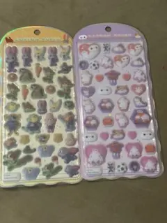 正規品 ズートピア　ベイマックス　コットンパフィーシール ディズニー