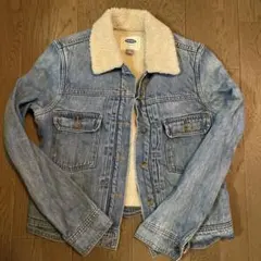 OLD NAVY ボア付きデニムジャケット M