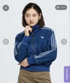 新品L】櫻坂46 守屋麗奈アディダスアディカラーデニムジャケット