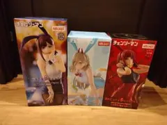 チェンソーマン　バニー　フィギュア　３点セット