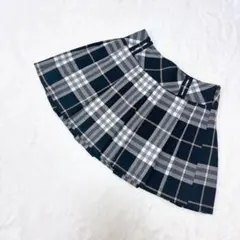 美品✨バーバリー　ミニスカート　ノバチェック　ウール100% 38 プリーツ