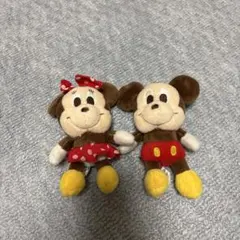 ミッキー ミニー ぬいぐるみセット 約10cm