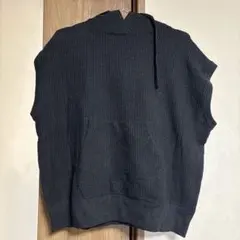 ノースリーブ パーカー