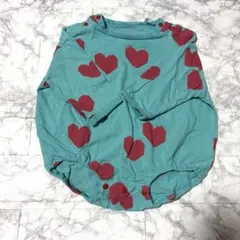 MARKEY'S ハート柄 ロンパース 70cm