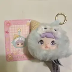 アイスクリームコーンキャラクターぬいぐるみ