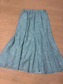 Melan Cleuge フレアロングスカート フリーサイズ