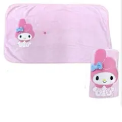 【新品】サンリオ コンパクトひざ掛け マイメロディ