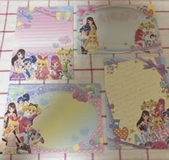 アイカツ　便箋　メモ帳　グッズ　星宮いちご