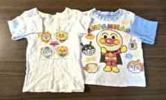 【2着、90サイズ】アンパンマン　長袖シャツ　長袖カットソー/長袖パジャマ