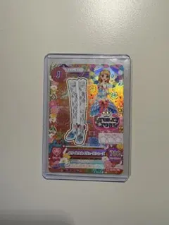 アイカツカード ホワイトスカイヴェールシューズ 大空あかり