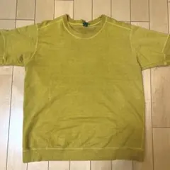 グッドオン クルーネック スウェット 半袖　ヴィンテージ　イエロー