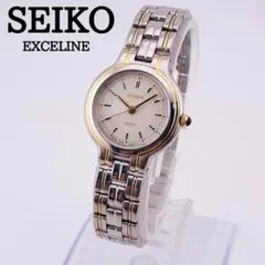 2357【希少品　美品　新品電池】SEIKO EXCELINE　レディース腕時計