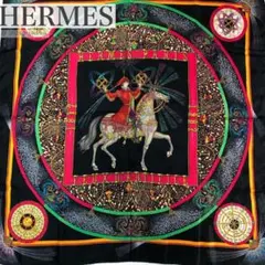HERMES エルメス 150周年記念スカーフ HERMES エルメス カレ90 150周年記念 FEUX D' ARTIFICE 技巧の火