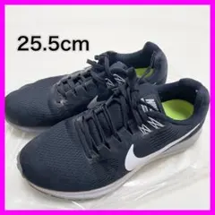 ナイキ エア ズーム ストラクチャー スニーカー 黒 25.5cm
