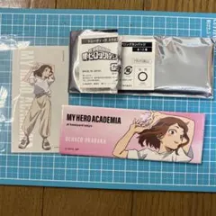 僕のヒーローアカデミア 麗日お茶子 スクエアロング缶バッジ カード