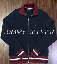 TOMMY HILFIGERジップアップジャケット ネイビーメンズS
