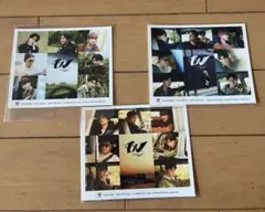 WEST. 唯一無二 特典 ステッカー 3種セット