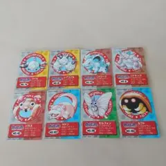 ポケモンキッズ付属トレカ合計8枚セット 1997-98年版カビゴン
