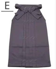 【新品】袴 無地 ダークパープル　単品　 Lサイズ　紐下95cm