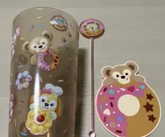ダッフィー タンブラー マドラー コースター ディズニーシー スーベニア