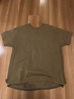 レミレリーフ 二重 デザイン ポケット Tシャツ Lのサムネイル