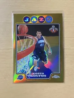 50枚限定 NBA KOSTA KOUFOS RC 2008 GOLD REF