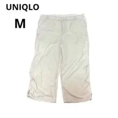 UNIQLO ユニクロ クロップドパンツ カーゴパンツ ベージュ M